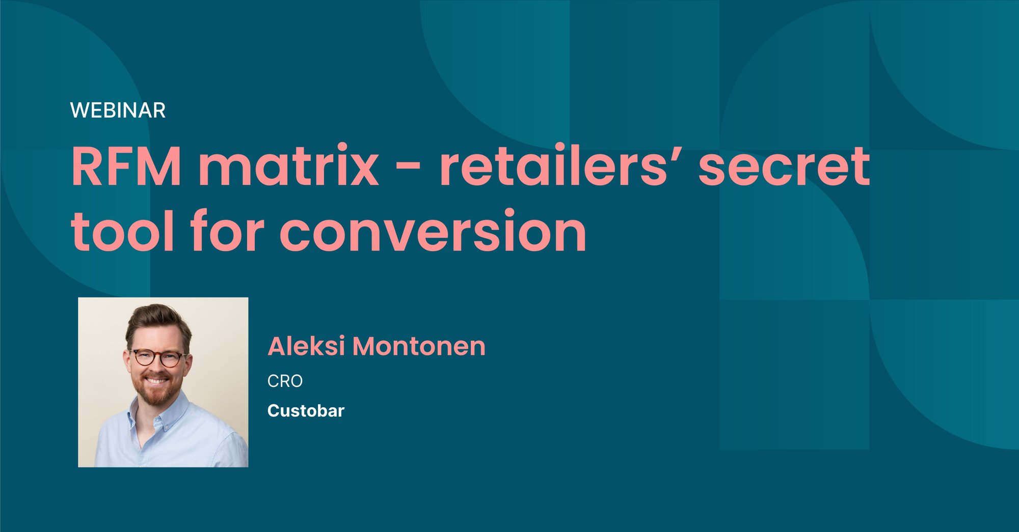 RFM matrix - retailers’ secret tool for conversion